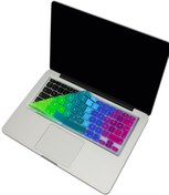 Resim Mcstorey Macbook Klavye Air Pro Koruyucu (TÜRKÇE Q) (ESKİ USB'Lİ MODEL 2008-2017) A1466 A1502 Uyumlu Dazzle 