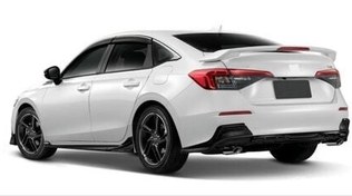 Resim Honda Civic 2022 Civic Modulo Işıklı Spoiler Parlak Siyah 