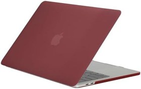 Resim Blogy MacBook Pro 13 İnç ile Uyumlu Ultra İnce Hava Kanallı Crystal Fit Kılıf (KIRMIZI ŞARAP) 