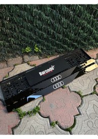 Resim Araç Logolu Yeni Trend Mat Pleksi Plakalık 