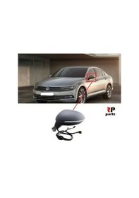 Resim Volkswagen B8 3g0857521 Passat Ayna Camı Elektirikli Sol Şoför Tarafı 