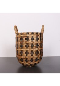 Resim Yeni Finike Su Sümbülü Çamaşır Ve Saklama Sepeti 27x33x42 Cm Kagverengi 