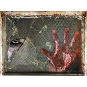 Resim Ximistore9 Halloween Korku Duvar Sticker - 3d Gerçekçi Kanlı El Deseni, Pvc Otomatik Yapışkan, Salon Odası Dekorasyonu, Orman Tipi 5, Zirve Ve Yalıtım Yok Diğer 