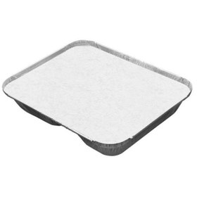 Resim Öztürk ambalaj 3 Gözlü Alüminyum Kase Kapağı 100'lü 