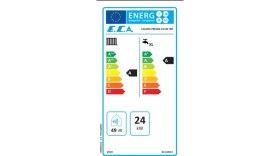 Resim E.C.A Calora Premix 24 kW Tam Yoğuşmalı Kombi Hermetik Baca Tipi Düşük Yakıt Tüketimi 