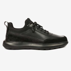 Resim Greyder 17840 Erkek Siyah Hakiki Deri Sneaker Ayakkabı 