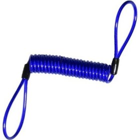 Resim Zcjb 150cm Alarm Disk Kilidi Emniyet Yay Hatırlatıcı Mavi 