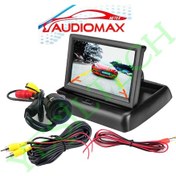 Resim Audiomax Katlanır 4.3 İnch Ekran+Geri Vites Kamerası 