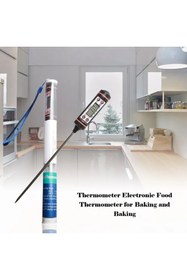 Resim keyfisepet en keyifli sepet Daldırma Tipli Süt Mama Yoğurt Çorba Mayalama Dijital Mutfak Gıda Yemek Termometresi 