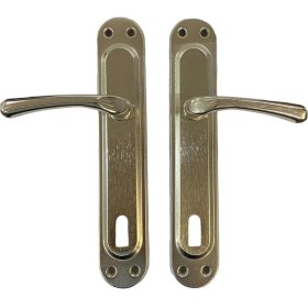 Resim Kumru Nikel Saten Oda Kapı Kolu - Tkn-285043 