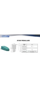 Resim GWEST Ap-2 Ayak Pedalı 