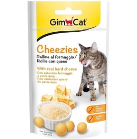 Resim Gimcat Cheezies Kedi Ödül Tableti 50 G 