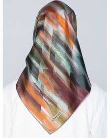Resim Armine Özel Nostalji Serisi Twill İpek Eşarp Modelleri 8339D-35 
