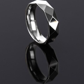 Resim Unaze Prizma Gümüş Alyans , Prizma Yüzük , 925 Ayar Gümüş Alyans , Nişan Yüzüğü 