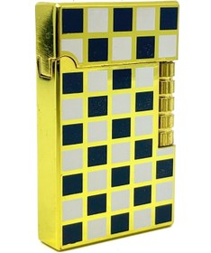 Resim Bıyıklı Tobacco Dupont Tarzı Metal Çakmak Soft Flame Mum Alev - Dama 