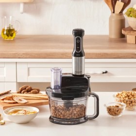 Resim Özbience Güçlü 2000W Mutfak Robotu, Siyah, Çok Fonksiyonlu ve Dayanıklı 