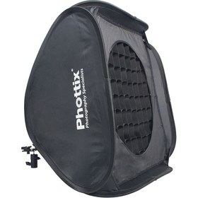 Resim Phottix Easy-Folder Softbox Deluxe Kit 60X60CM With Grid 