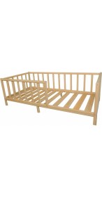 Resim Köşk Mobilya Montessori Yatak 100x200 Çatısız Model 