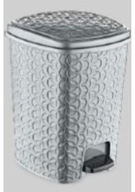 Resim Rattan Star Pedallı Çöp Kovası 12 Lt. Royaleks-e248 Çok Renkli 