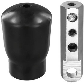 Resim Hightower Siyah 4 Ayarlı Vidalı Ağır Hizmet Kauçuk Çelik Gym Kablosu Bağlantı Ucu 