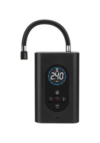 Resim Şarjlı Taşınabilir Powerbank Özellikli Oto Lastik Şişirme Pompası 