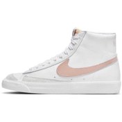 Resim Nike B,lazer Mid '77 Vintage Beyaz Renk Kadın Sneaker Ayakkabısı CZ1055-118 