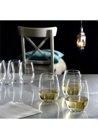 Resim Paşabahçe amber su bardak 6 lı su meşrubat bardağı 420825 sade 