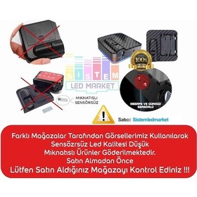 Resim Ford St Araçlar Için Pilli Yapıştırmalı Kapı Altı Led Logo (488661139) 