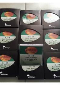 Resim Galli 0.18 Kısa Sap Piramit Profesyonel Saz Teli Seti 