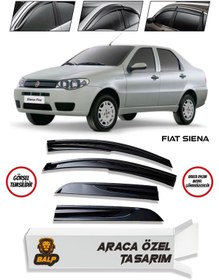 Resim BALP Fiat Siena Cam Rüzgarlığı 4lü Takım 