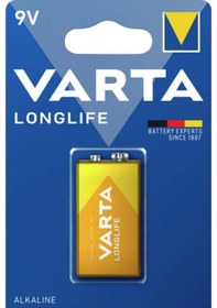 Resim VARTA LONGLIFE POWER ALKALİN 9 VOLT PİL TEKLİ PAKET FİYAT 