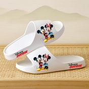 Resim Mikey & Minnie Kadın EVA Terlik - Yumuşak Kaymaz Nefes Alabilen Hafif Plaj Sandaletleri, Sevimli Karikatür Tasarımlı, Tüm Mevsimler İçin Ev/Dış Mekan Ayakkabısı, Çok Renk Seçeneği, Dayanıklı ve Rahat Terlikler, Konforlu Ev Ayağı 