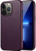 Resim Iphone Uyumlu 13 Pu + Tpu Magsafe Manyetik Telefon Kılıfı 