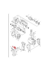 Resim Makita 6013B Şalter Ürün Kodu 651268-7 