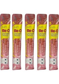 Resim Me-O Ton Balıklı ve Katsuo Balıklı Likit Kedi Ödülü Maması 5 x 15 G 