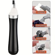 Resim M SANMERSEN Mini Elektrikli Zımpara - Taşınabilir Alternatif Parlatma ve Taşlama Aracı, Hobiler ve DIY Tutkunları İçin, ABS Malzeme, 4 Modlu Ayarlanabilir (Düz, Sandviç, Açı, Kavis), DIY Aracı | Kompakt Zımpara | Ayarlanabilir Zımpara 