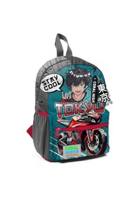 Resim Coral High Küçük Boy Anaokulu Sırt Çantası Anime Motorsiklet 23564 