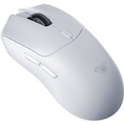 Resim Aula Sc580x Lightweight Paw3395 Sensor 10000 Dpı 1000hz Kablolu Ve Kablosuz Gaming Oyuncu Mouse Beyaz Sc580x 