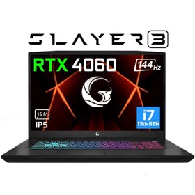 Resim Game Garaj Slayer3 7-4060 V2 C2 Intel Core i7 13700H 32GB RAM 1TB SSD RTX4060 15.6\ FHD 144Hz IPS FreeDOS Dizüstü Bilgisayar + Çanta 