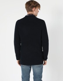 Resim Colin's Slim Fit Lacivert Erkek Hırka CL1056095_Q1.V1_NAV 