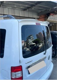 Resim Volkswagen Caddy 2003-2010 Çift Kapı Siyah Anatomik Yarasa Spoiler 