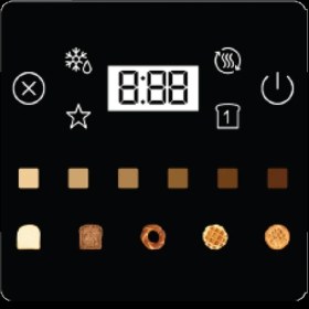 Resim Arçelik Ek 6521 Ekmek Kızartma Makinesi 