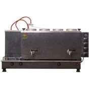 Resim 4 Demlikli Elektrikli+tüplü 45 L Gri Statik Boyalı Çay Kazanı 