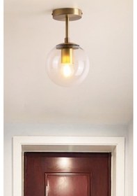 Resim Lorin Tekli Eskitme Avize Bal Camlı Mutfak Hol Balkon Kolidor Avize Eskitme 
