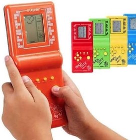 Resim Busstier Nostaljik Tetris El Atarisi Pilli Taşınabilir Retro Oyun Konsolu Unutulmayan Atari Oyunu 