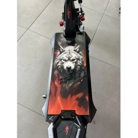 Resim Bisiklet Dünyam Onvo Elektrikli Scooter Rx4 Yapışkanlı Pleksi Tabanlık 3mm 