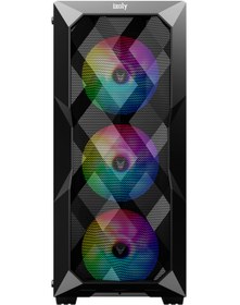 Resim İzoly Castform X i3-10100F 16 GB 512 GB M.2 NVMe RX 580 24" Free Dos Masaüstü Oyuncu Bilgisayarı 