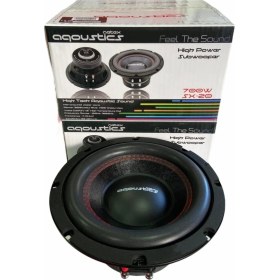 Resim Aqoustics Oto Bass Subwoofer 20CM 700W 1 Adet Sx-20 Bass 20 cm 