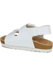 Resim Vicco Last Metalik Unisex Bebe Beyaz Sandalet 