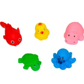 Resim Sozzy Toys Neşeli Banyo Oyuncakları 5 Adet 